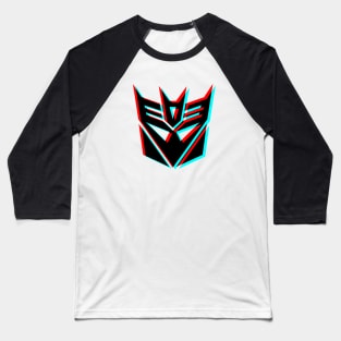 Retro 3D Glasses Style - Decepticon Gen 1 Baseball T-Shirt